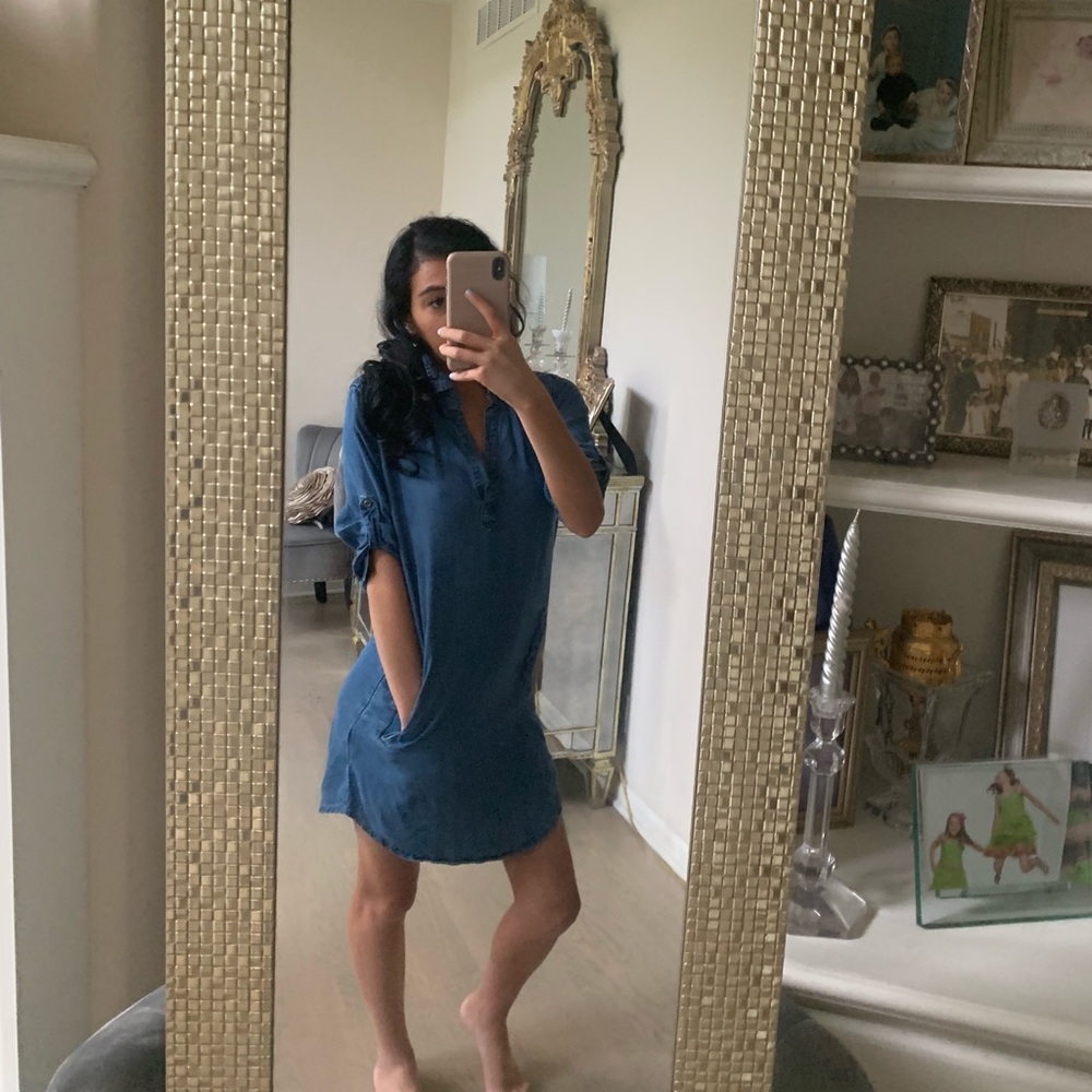 Splendid jean dress with pockets